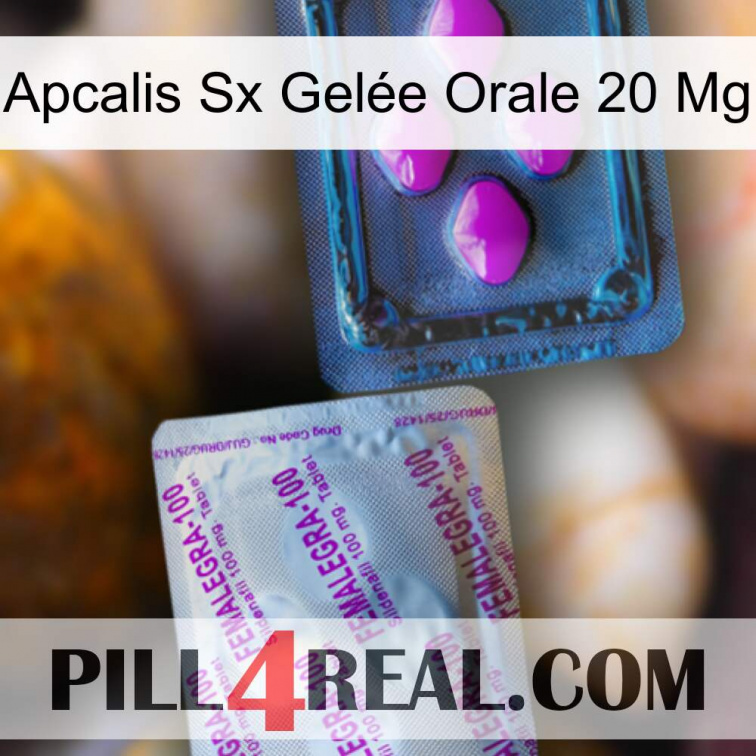 Apcalis Sx Gelée Orale 20 Mg 37
